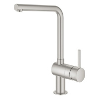 Dřezová baterie Grohe Minta s otočným raménkem supersteel 31375DC0