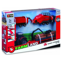 BBURAGO - 10cm Farm tractor Gift Set (6ks)