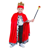 Rappa Dětský kostým Královský plášť