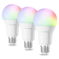 TechToy Smart Bulb RGB 11W E27 3ks Bílá