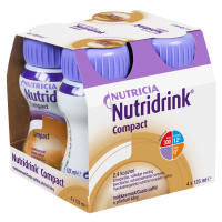 Nutridrink Compact s příchutí kávy 4x125 ml