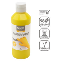 Creall prstová barva HAPPY INGREDIENTS, 250 ml, žlutá