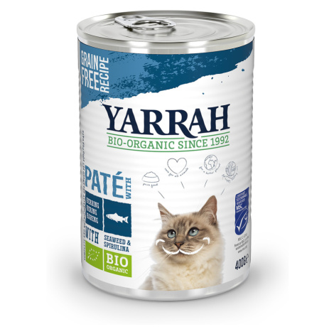 Yarrah Bio Paté 24 x 400 g ve výhodném balení - Ryba
