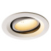 SLV BIG WHITE NUMINOS MOVE DL M vnitřní LED zápustné stropní svítidlo bílá/bílá 2700 K 40° otočn