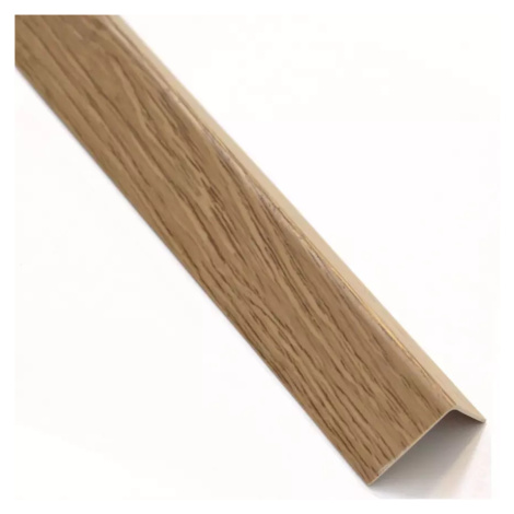 Rohový Profil Samolepící  PVC Dub Salinas 19,5x19,5x1000