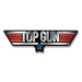 Hybris Production AB Samolepka Top Gun Metal Logo 15 cm