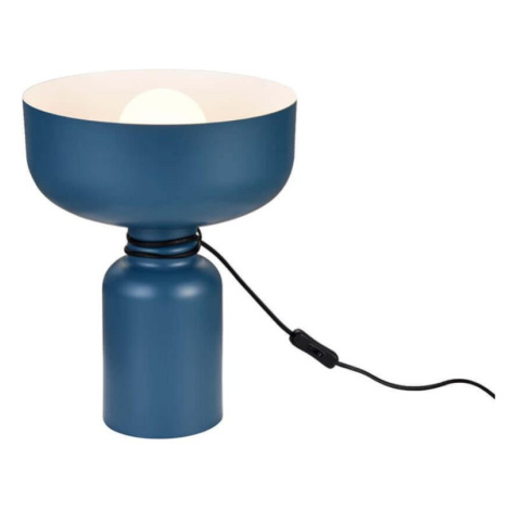 108034 - Stolní lampa ABEL 1xE27/11W/230V modrá Donoci