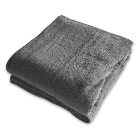 Homeville deka mikroplyš tmavě šedá - 220x200 cm