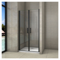 Stacato MINEBLACK LINE otočné sprchové dveře dvoukřídlé 1000mm