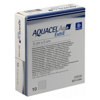 AQUACEL Ag+ extra 5 x 5 cm 10ks