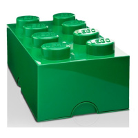 Lego® úložný box 250x502x181 tmavě zelený