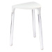 YANNIS koupelnová stolička 37x43,5x32,3 cm, bílá 217202