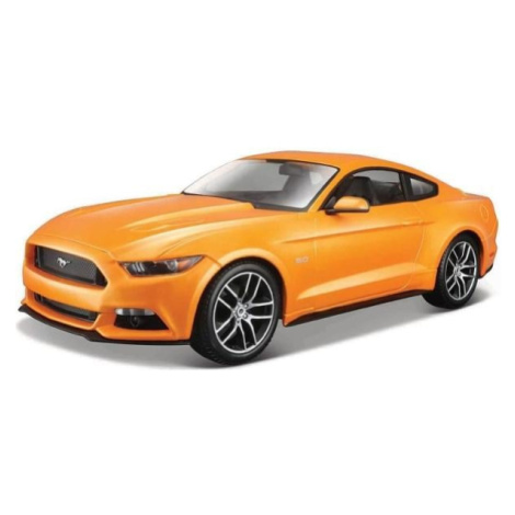 Maisto - 2015 Ford Mustang GT, oranžový metal, 1:18