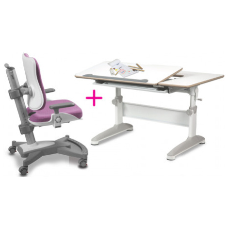 MAYER dětský rostoucí set židle a stůl MyChamp růžový EXP