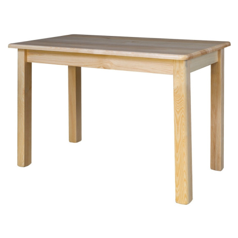 Jídelní stůl KARISIMBI, 100x75x70 cm, masiv borovice Drewmax