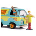 Autíčko Scooby-Doo Mystery Van Jada kovové s otevíracími dveřmi a 2 figurkami délka 16 cm 1:24