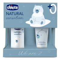 CHICCO - Set dárkový kosmetický Natural Sensation - We Are Two 0m+