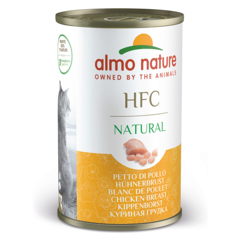 Almo Nature HFC 12 x 140 g - Kuřecí prsa Almo Nature Holistic