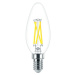 LED žárovka E14 Philips B35 CL 2,5W (25W) teplá bílá (2200-2700K) svíčka stmívatelná DimTone