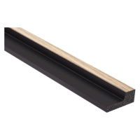 Obkladová lamela pravé ukončení Fineza Slat Small Light oak 270X2,3 cm SLAT01LOR