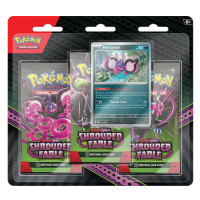 Pokémon Shrouded Fable 3 Pack Blister - Pecharunt