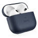 Epico Leather Case Airpods 4/4 (ANC) - modrá