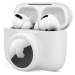 iWant AirPods Pro silikonové pouzdro s Airtag kapsou bílé