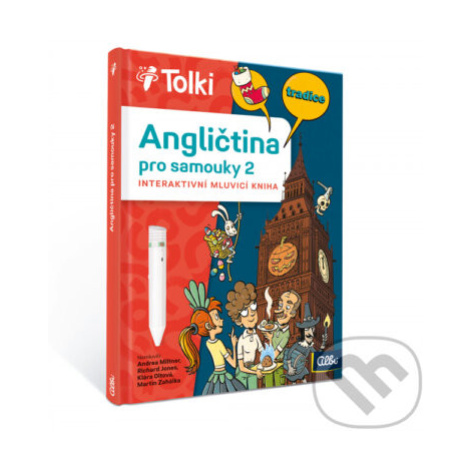 Kouzelné čtení: Tolki Kniha Angličtina pro samouky 2 - kniha z kategorie Vzdělávací hry Albi