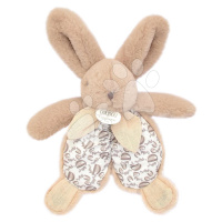 Plyšový zajíček na mazlení Bunny Comforter Sand Beige Doudou et Compagnie v dárkovém balení béžo