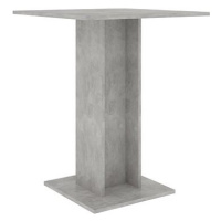 Bistro stolek betonově šedý 60 × 60 × 75 cm, 802106