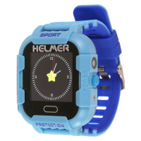 Helmer Chytré dotykové hodinky s GPS lokátorem a fotoaparátem - LK 708 modré