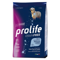 Prolife Dog Grain Free Sensitive Adult Medium/Large Sole Fish & Potatoes - 10 kg