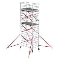 Altrex Pojízdné lešení RS TOWER 55, dřevěná plošina, délka 2,45 m, pracovní výška 7,80 m