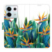 iSaprio flip pouzdro Exotic Flowers 02 pro Xiaomi Redmi Note 13 Pro+ 5G