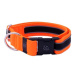 Pet Eco Supplies obojek Reflex orange, vel. M (38-51cm/šířka 3cm)