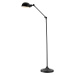 Černá stojací lampa (výška 143 cm) Portland – Markslöjd