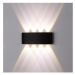Top Light Top Light - LED Venkovní nástěnné svítidlo RAY LED/8W/230V IP44 4000K černá