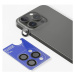 Blueo Sapphire Crystal Stainless Steel Camera Lens Protector Black iPhone 15 Pro BSCL-I15PRO-BLA