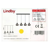 Lindby Lindby - Lustr na lanku FRANCES 4xE27/60W/230V