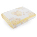 Dětská deka set 2 kusy DIEGO bílá kachničky 80x90 cm mikrovlákno Mybesthome
