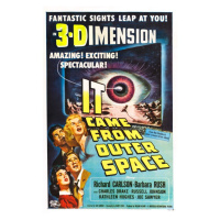 Ilustrace It Came From Outer Space 1953, 26.7 × 40 cm