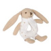 CANPOL BABIES - Zajíček Bunny s chrastítkem béžový