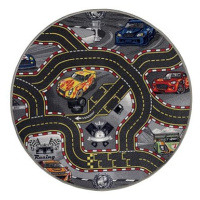 Dětský koberec Cars kruh