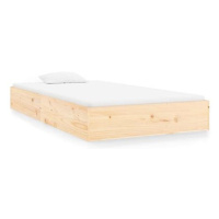 Rám postele masivní dřevo 100 × 200 cm, 820052