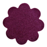 Vopi Kusový koberec Eton fialový květina