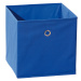 Skládací úložný box cube - modrá