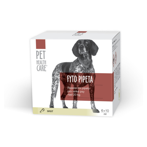 Pet health care Fytopipeta pes od 20 kg 6x10 ml