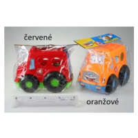 Vkládačka  auto 2 barvy varianta oranžové