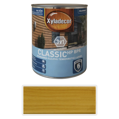 XYLADECOR Classic HP BPR 3v1 - ochranná olejová tenkovrstvá lazura na dřevo 0.75 l Cedr