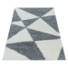 Ayyildiz koberce Kusový koberec Tango Shaggy 3101 grey - 80x250 cm